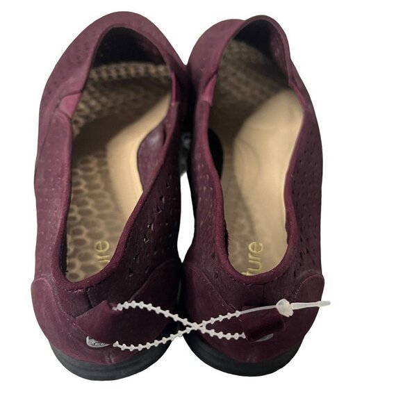 Nurture Womens Suede Slip On Flats Loafers Shoes Purple Size‎ 9.5M - Picture 5 of 8